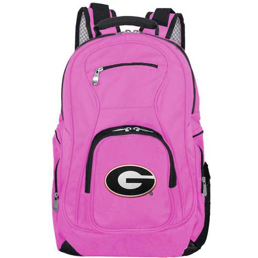 CLGAL704-PINK: NCAA Georgia Bulldogs Backpack Laptop